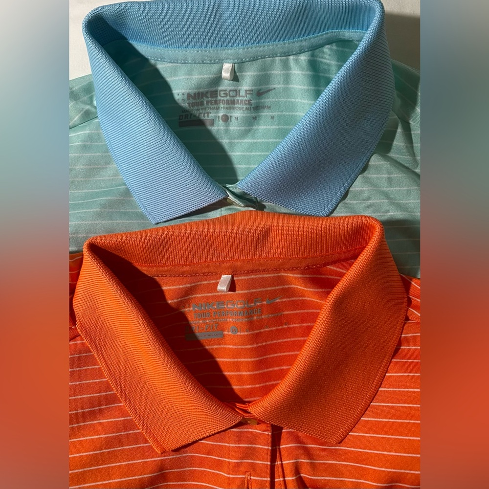 NEW 2-NIKE..WOMENS SLEEVELESS POLO DRI-FIT GOLF SHIRTS